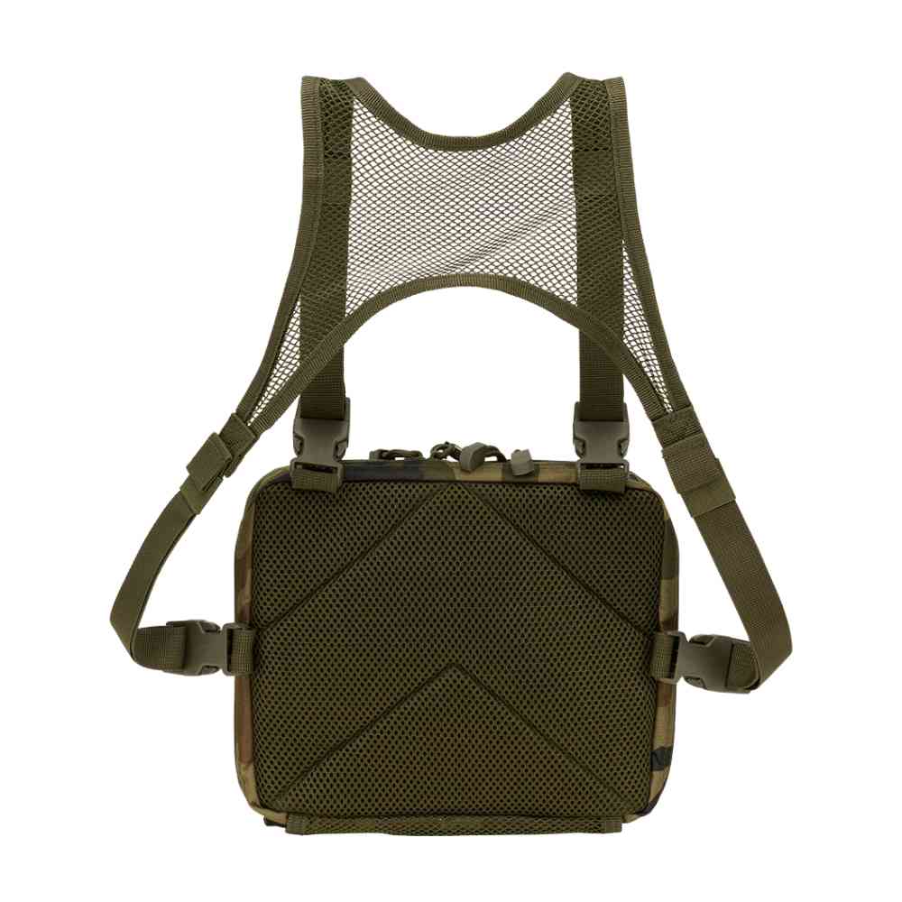 Brandit - US Cooper Chest Pack Operator woodland Gürteltasche - Grün